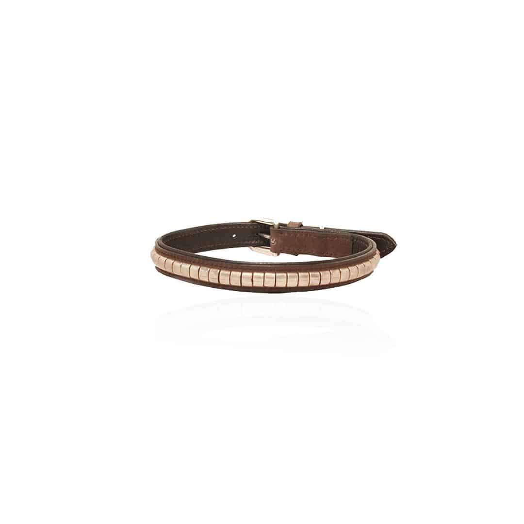 Collier personnalisé en cuir CLINSHER