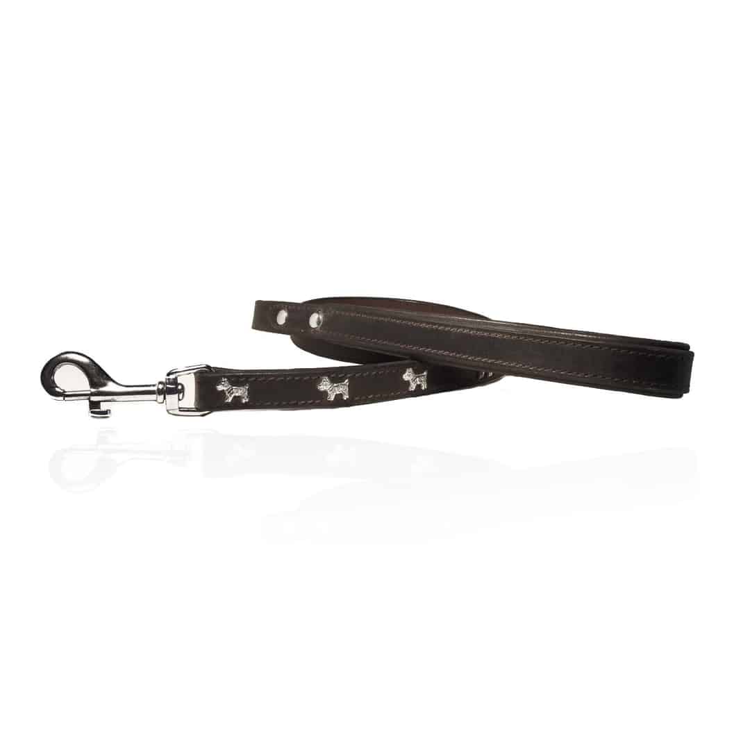 Laisse en cuir “DOGGY”