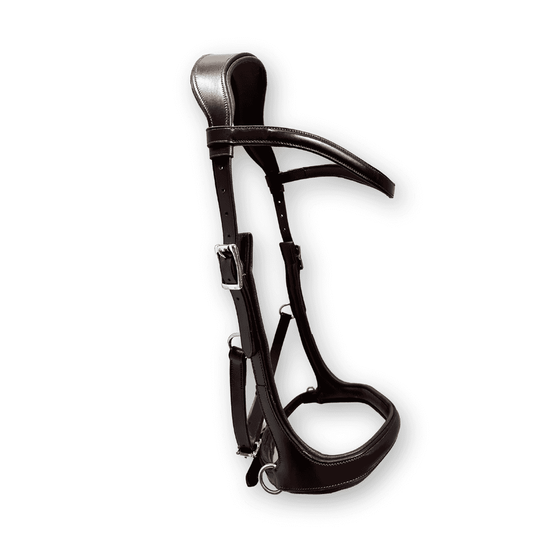 Side pull en cuir personnalisable Montreux