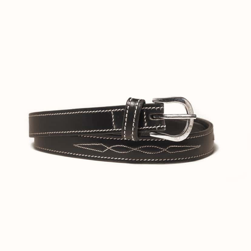 Padded Lady leather belt