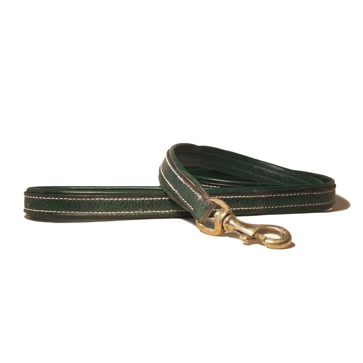 Holly rolled leather lead