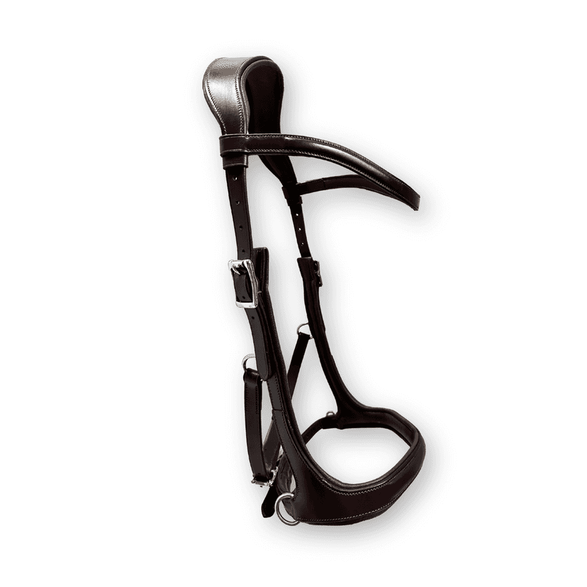 Side pull en cuir personnalisable Montreux