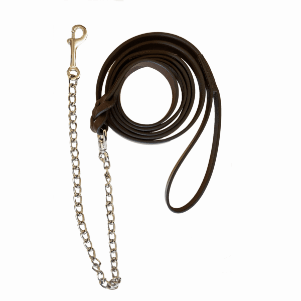 horse leather lanyard presentation