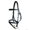 customisable black horse bridle