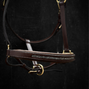 Customisable Galaxie leather halter