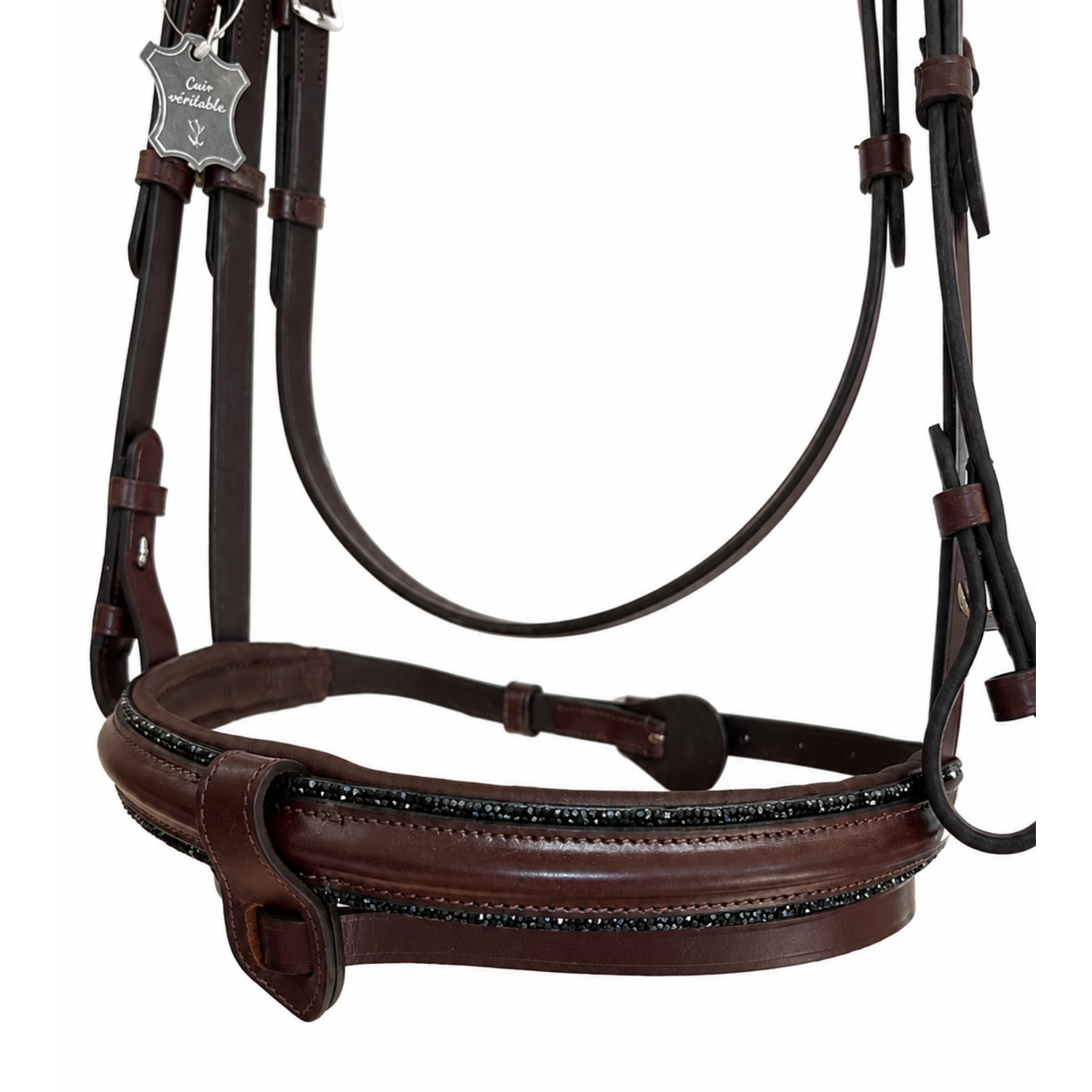 Bridon personnalisable en cuir Astra – Image 3